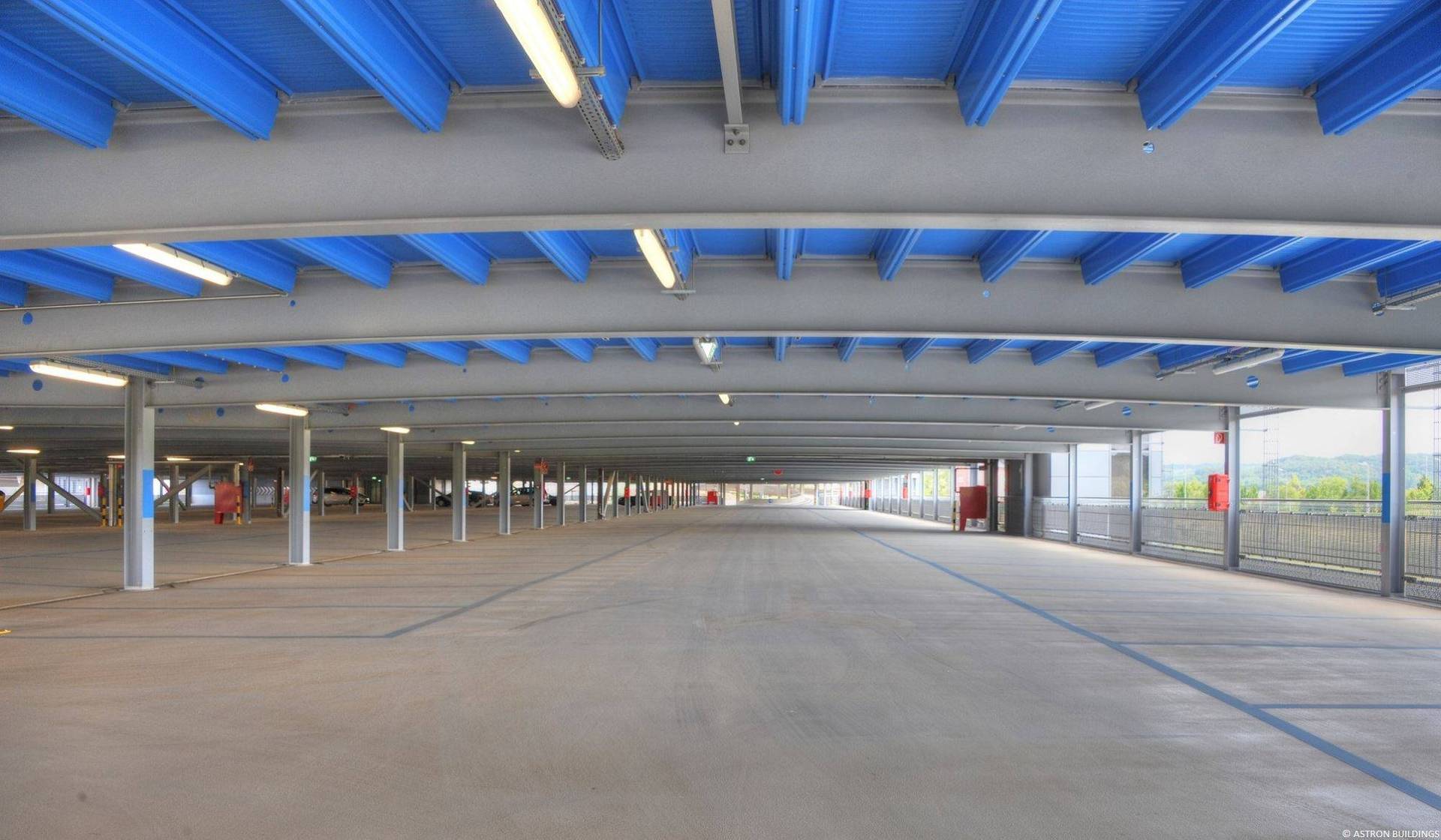 Construction d'un parking