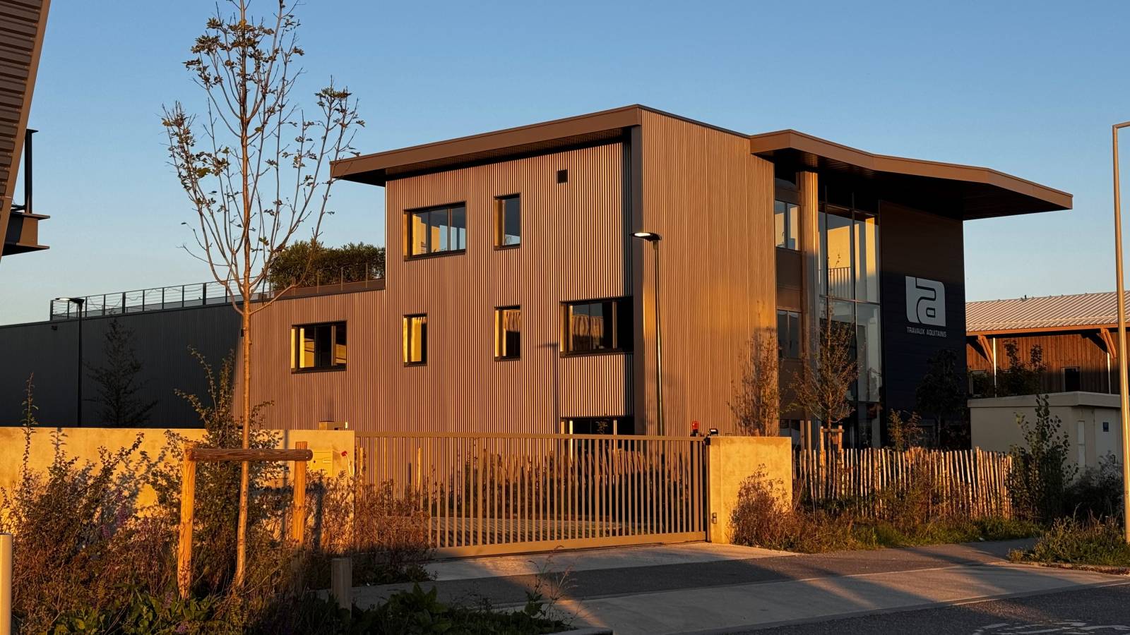 Construction du siège de Travaux Aquitains