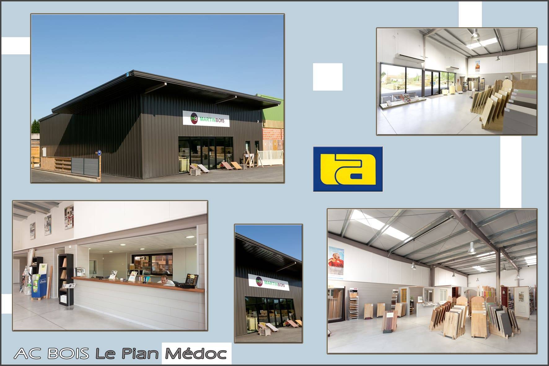 Construction d'un Showroom - Bureaux SCI Bernet à Le Pian Medoc (33)