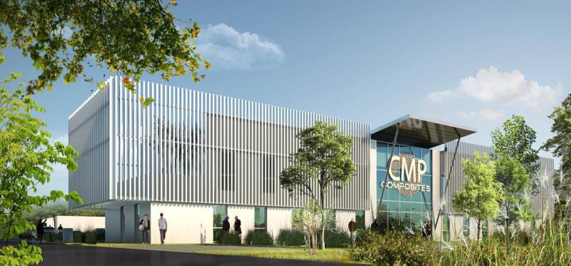 Construction d'un bâtiment sur la métropole de Bordeaux à Ludon Médoc